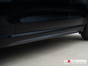 Alfa Romeo Stelvio Quadrifoglio Side Skirt Trim Kit - Carbon Fiber Alfa Romeo Stelvio Quadrifoglio Side Skirt Trim Kit - Carbon Fiber